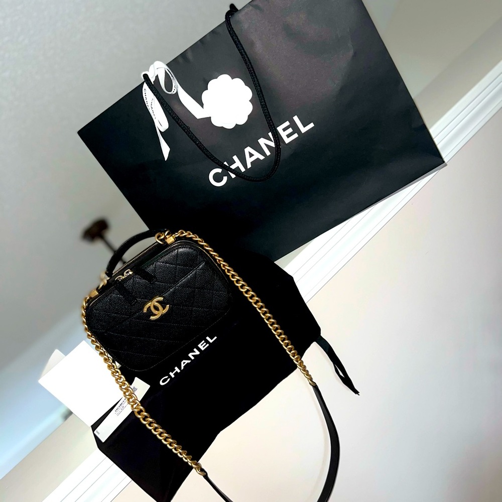 100% Authentic Chanel Camera Case